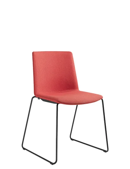 Кресло LD SEATING SKY FRESH 045-Q-N4, для посетителей, на полозьях