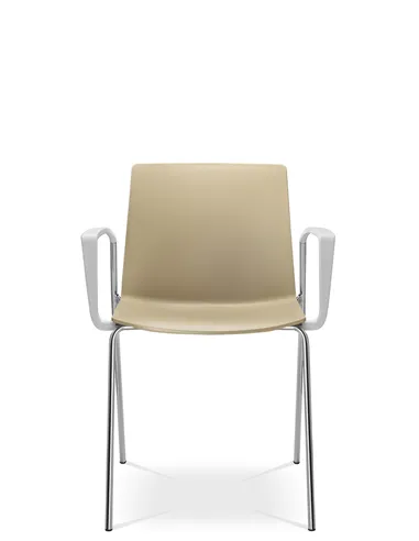 Кресло LD SEATING SKY FRESH 050-N4, BR-N0 для посетителей, на ножках