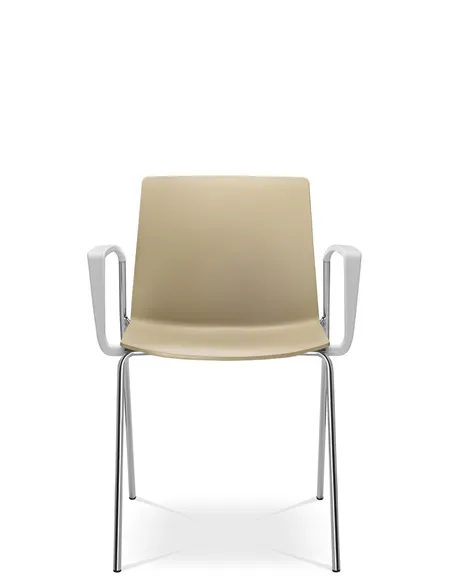 Кресло LD SEATING SKY FRESH 050-N4, BR-N0 для посетителей, на ножках