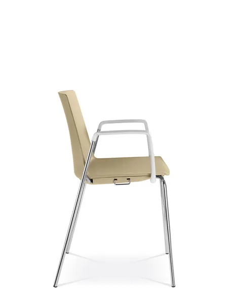 Кресло LD SEATING SKY FRESH 050-N4, BR-N0 для посетителей, на ножках