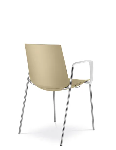 Кресло LD SEATING SKY FRESH 050-N4, BR-N0 для посетителей, на ножках
