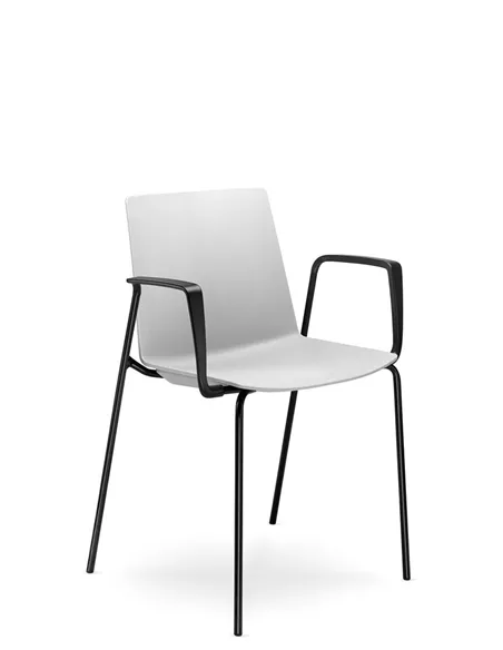 Кресло LD SEATING SKY FRESH 050-N4, BR-N0 для посетителей, на ножках
