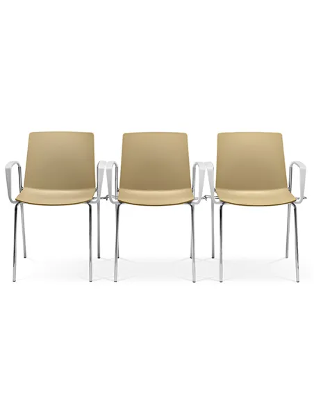 Кресло LD SEATING SKY FRESH 050-N4, BR-N0 для посетителей, на ножках