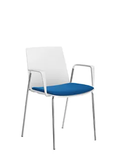 Кресло LD SEATING SKY FRESH 052-N0, BR для посетителей, на ножках 2
