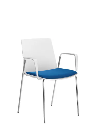 Крісло LD SEATING SKY FRESH 052-N0, BR для відвідувачів, на ніжках