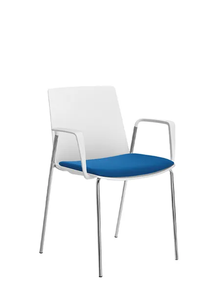 Крісло LD SEATING SKY FRESH 052-N0, BR для відвідувачів, на ніжках