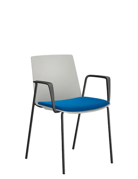Крісло LD SEATING SKY FRESH 052-N0, BR для відвідувачів, на ніжках
