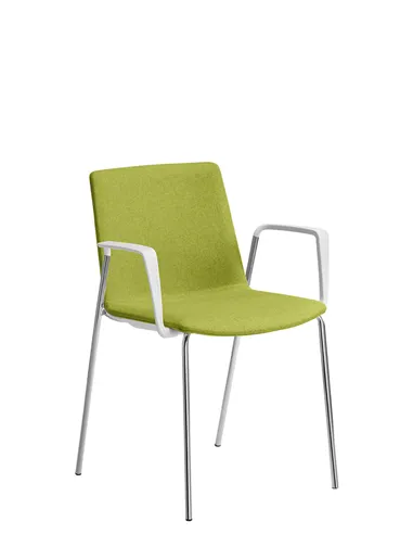 Крісло LD SEATING SKY FRESH 055-N1, BR для відвідувачів, на ніжках