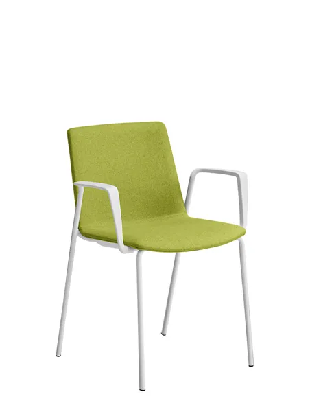 Крісло LD SEATING SKY FRESH 055-N1, BR для відвідувачів, на ніжках