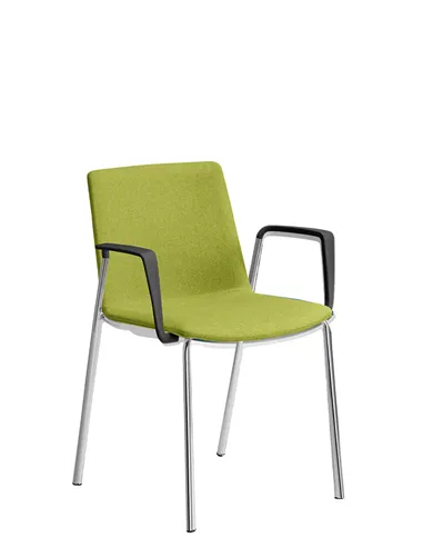 Крісло LD SEATING SKY FRESH 055-N1, BR для відвідувачів, на ніжках