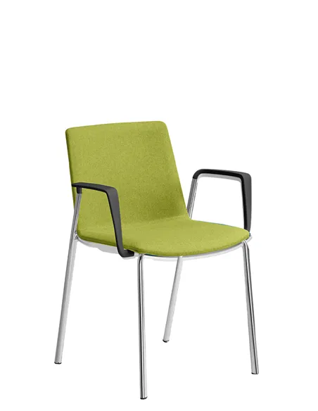 Крісло LD SEATING SKY FRESH 055-N1, BR для відвідувачів, на ніжках
