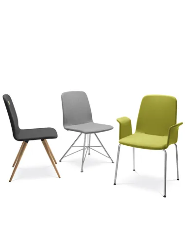 Крісло LD SEATING SUNRISE 152 BR-N4, для відвідувачів, на ніжках