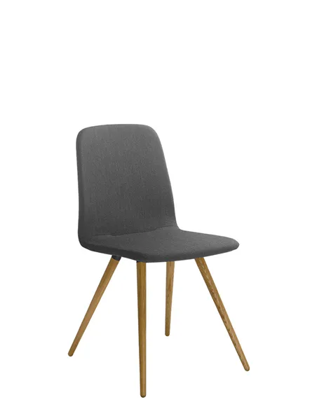 Крісло LD SEATING SUNRISE 152-D, для відвідувачів, на дерев'яних ніжках