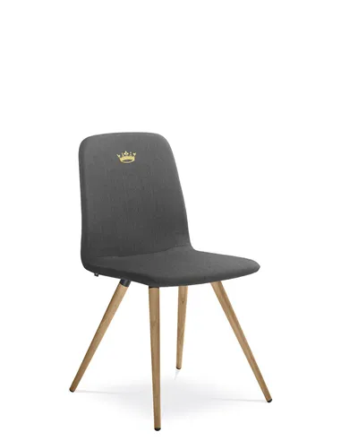 Крісло LD SEATING SUNRISE 152-D, для відвідувачів, на дерев'яних ніжках
