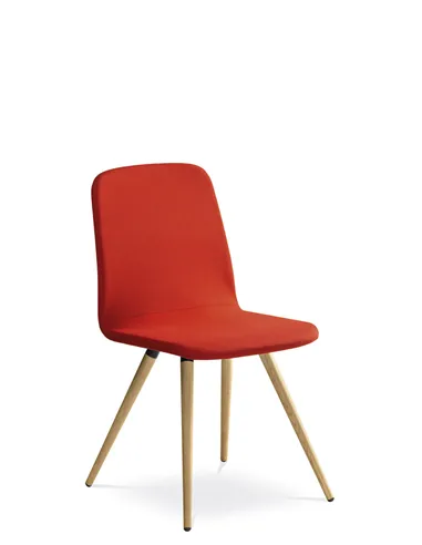 Крісло LD SEATING SUNRISE 152-D, для відвідувачів, на дерев'яних ніжках