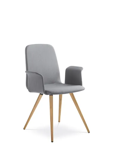 Кресло LD SEATING SUNRISE 152-D, BR для посетителей, на ножках