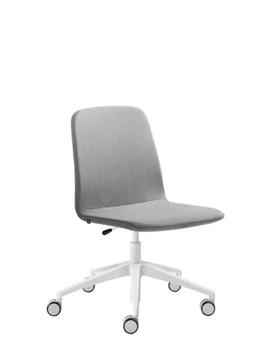 Кресло LD SEATING SUNRISE 152, F80 для посетителей, на алюминиевой крестовине, на колесах