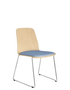 Крісло LD SEATING SUNRISE 151-Q, для відвідувачів, на полозах