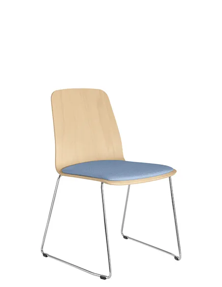 Крісло LD SEATING SUNRISE 151-Q, для відвідувачів, на полозах