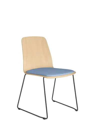 Крісло LD SEATING SUNRISE 151-Q, для відвідувачів, на полозах