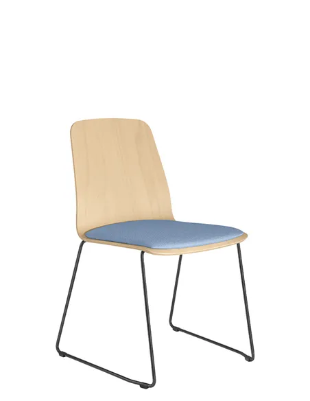 Крісло LD SEATING SUNRISE 151-Q, для відвідувачів, на полозах