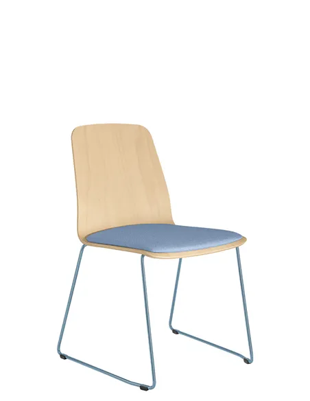 Крісло LD SEATING SUNRISE 151-Q, для відвідувачів, на полозах