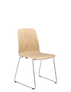 Крісло LD SEATING SUNRISE 150-Q-N4, для відвідувачів, на полозах
