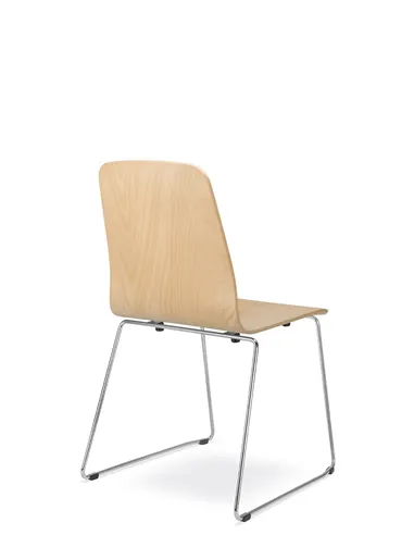 Крісло LD SEATING SUNRISE 150-Q-N4, для відвідувачів, на полозах
