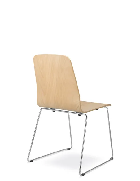 Крісло LD SEATING SUNRISE 150-Q-N4, для відвідувачів, на полозах