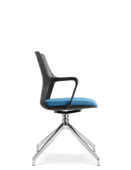 Крісло LD SEATING TARA 105-F75-N6 для відвідувачів, на алюмінієвій хрестовині