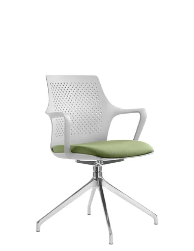 Крісло LD SEATING TARA 105-F75-N6 для відвідувачів, на алюмінієвій хрестовині