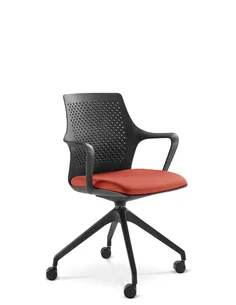 Кресло LD SEATING TARA 105-F95 для посетителей, на колесах