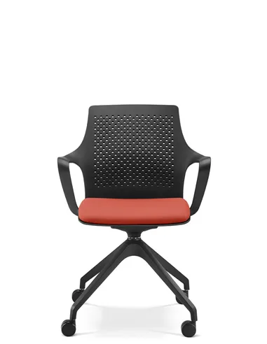 Кресло LD SEATING TARA 105-F95 для посетителей, на колесах
