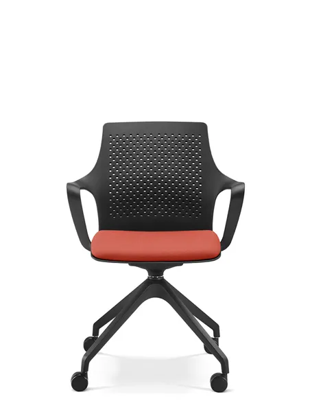 Кресло LD SEATING TARA 105-F95 для посетителей, на колесах