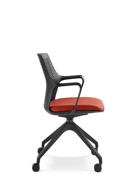 Кресло LD SEATING TARA 105-F95 для посетителей, на колесах