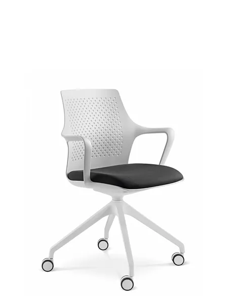 Кресло LD SEATING TARA 105-F95 для посетителей, на колесах