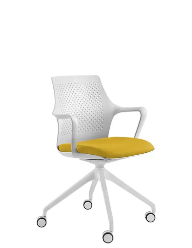 Кресло LD SEATING TARA 105-F95 для посетителей, на колесах