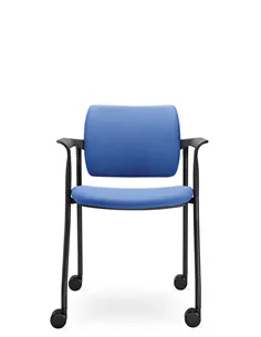 Кресло LD SEATING DREAM 110-N1, BR для посетителей, на колесах 2