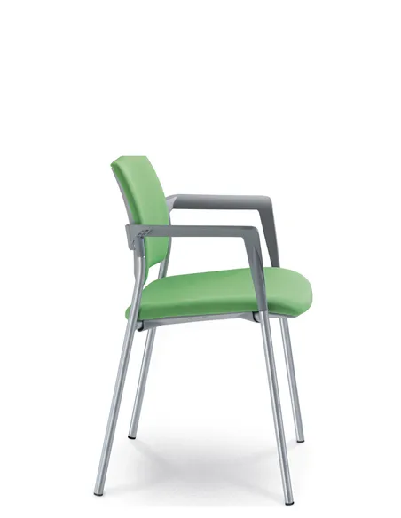 Кресло LD SEATING DREAM 111-N2, BR для посетителей, на ножках