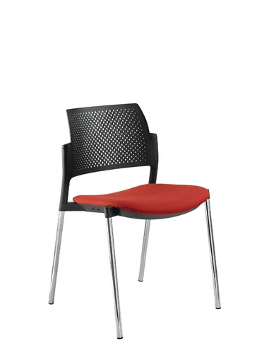 Кресло LD SEATING DREAM+ 100BL для посетителей, на ножках