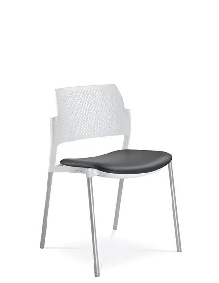 Кресло LD SEATING DREAM+ 100BL для посетителей, на ножках