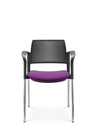 Кресло LD SEATING DREAM+ 100BL, BR для посетителей, на ножках