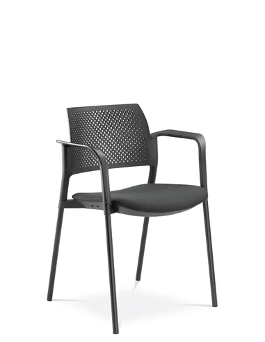 Кресло LD SEATING DREAM+ 100BL, BR для посетителей, на ножках