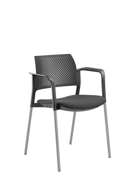 Кресло LD SEATING DREAM+ 100BL, BR для посетителей, на ножках