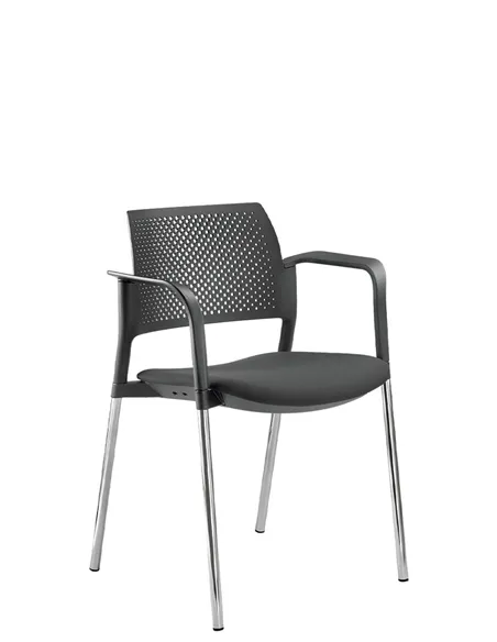 Кресло LD SEATING DREAM+ 100BL, BR для посетителей, на ножках