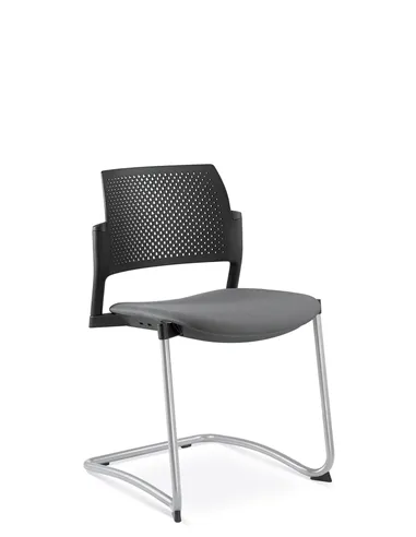 Кресло LD SEATING DREAM+ 101BL-Z для посетителей, на полозьях