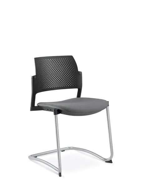 Кресло LD SEATING DREAM+ 101BL-Z для посетителей, на полозьях