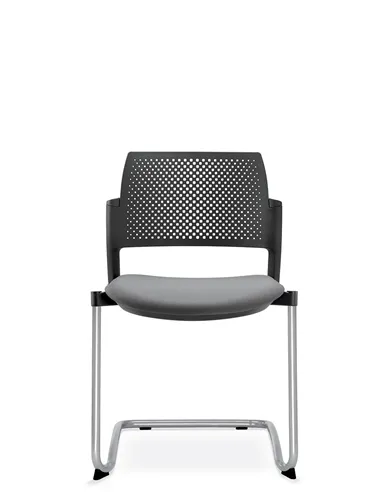 Кресло LD SEATING DREAM+ 101BL-Z для посетителей, на полозьях