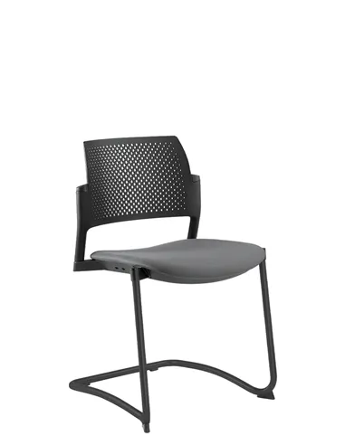 Кресло LD SEATING DREAM+ 101BL-Z для посетителей, на полозьях