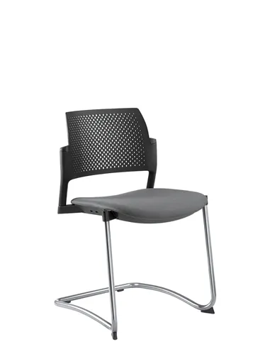 Кресло LD SEATING DREAM+ 101BL-Z для посетителей, на полозьях